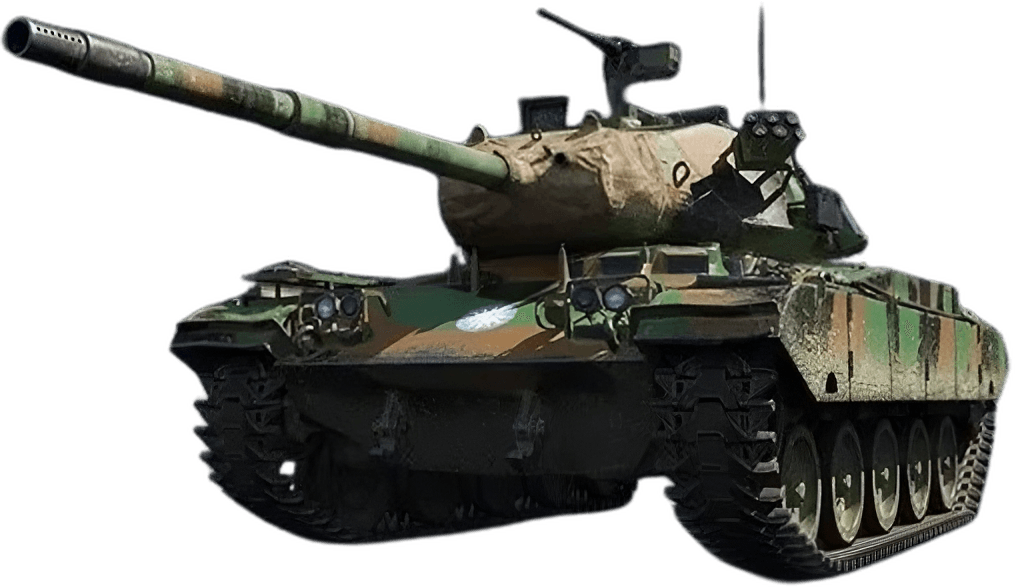 Камуфляж «Формозский трёхцветный» для M41D
