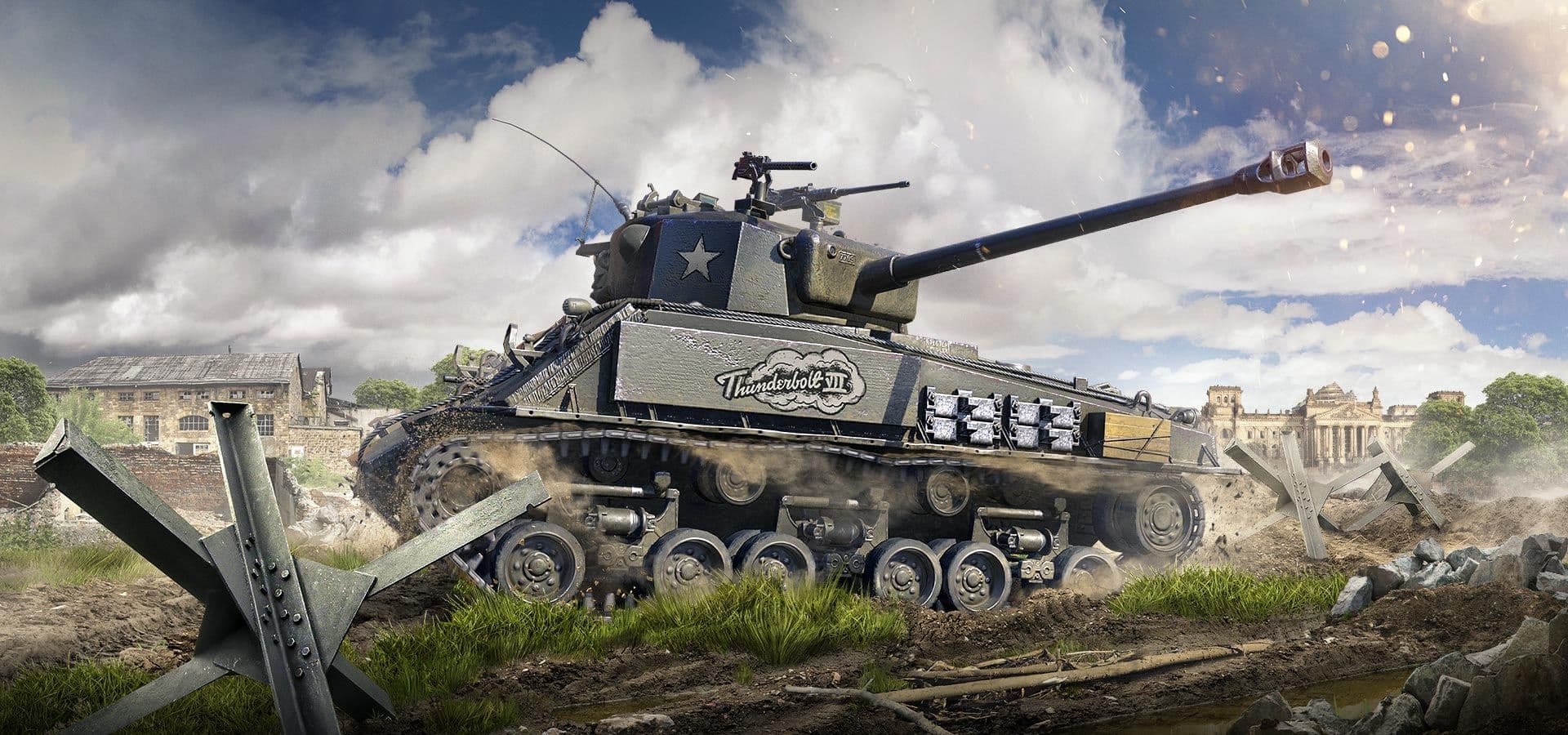 Купить Премиум Танк M4A3E8 Thunderbolt VII для Мир Танков