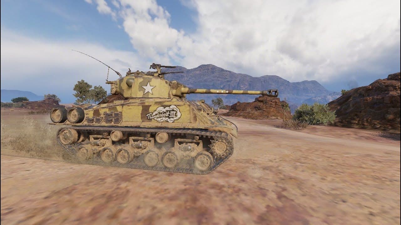 Купить Премиум Танк M4A3E8 Thunderbolt VII для Мир Танков