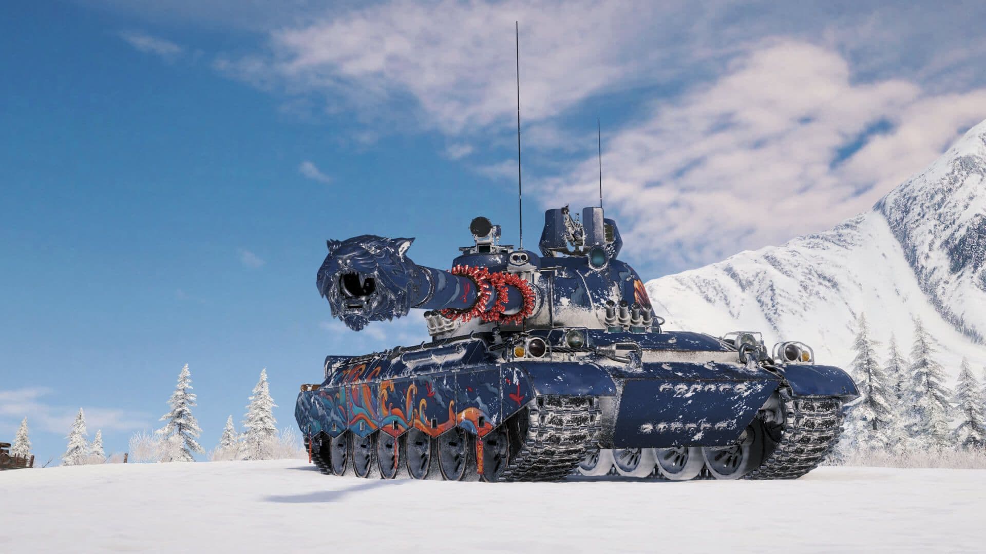 Купить Премиум Танк 3D-стиль «Коготь тигра» для WZ-114 для Мир Танков