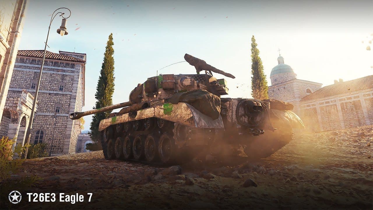 Купить Премиум Танк T26E3 Eagle 7 для Мир Танков