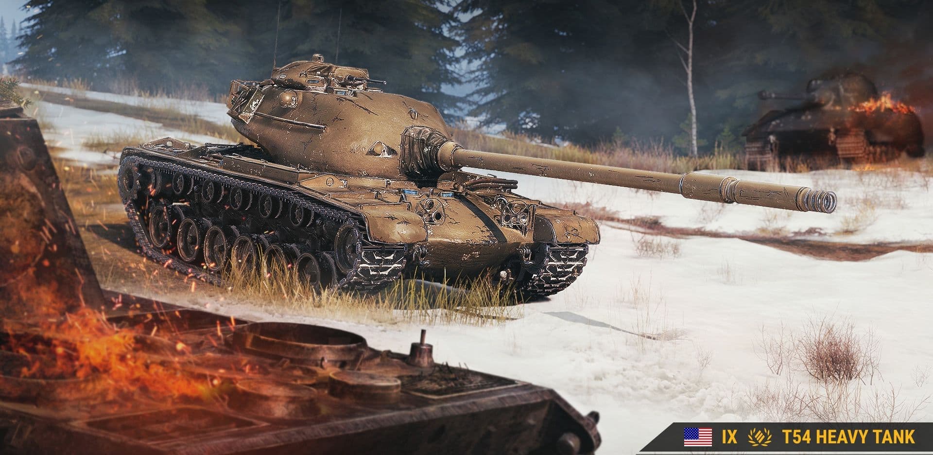 Купить Премиум Танк T54 Heavy Tank для Мир Танков